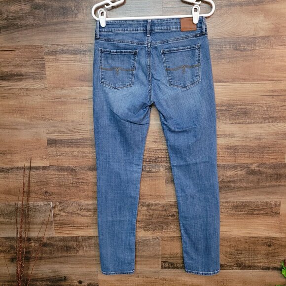 Lucky Brand Jeans Size 6 Lolita Skinny Mid Rise Medium Light Wash Stretch - Picture 2 of 11